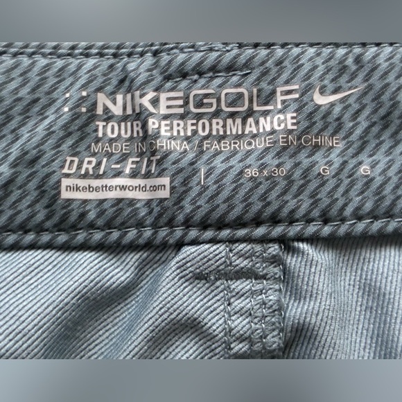 NIKE GOLF performance tour men’s size 36x34 pants - Picture 6 of 9